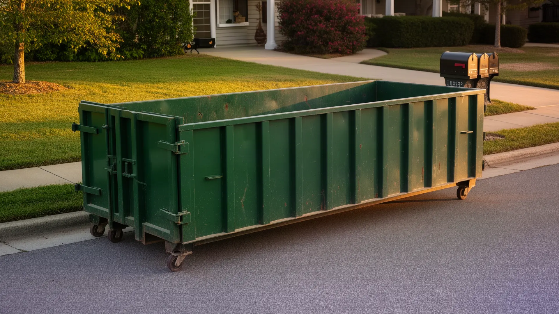 Roll-off dumpster from McCormick & Jenkins Dumpster Rental in Albany, CA